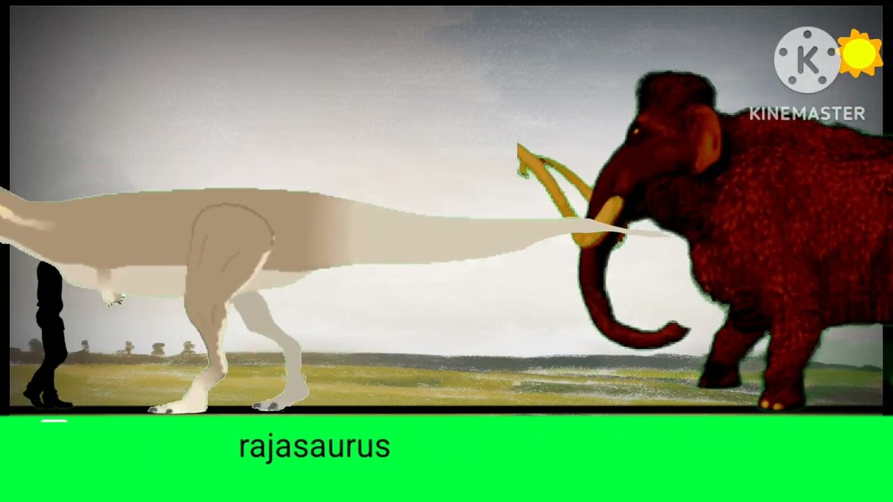 Prehistoric size comparison v24 remastered