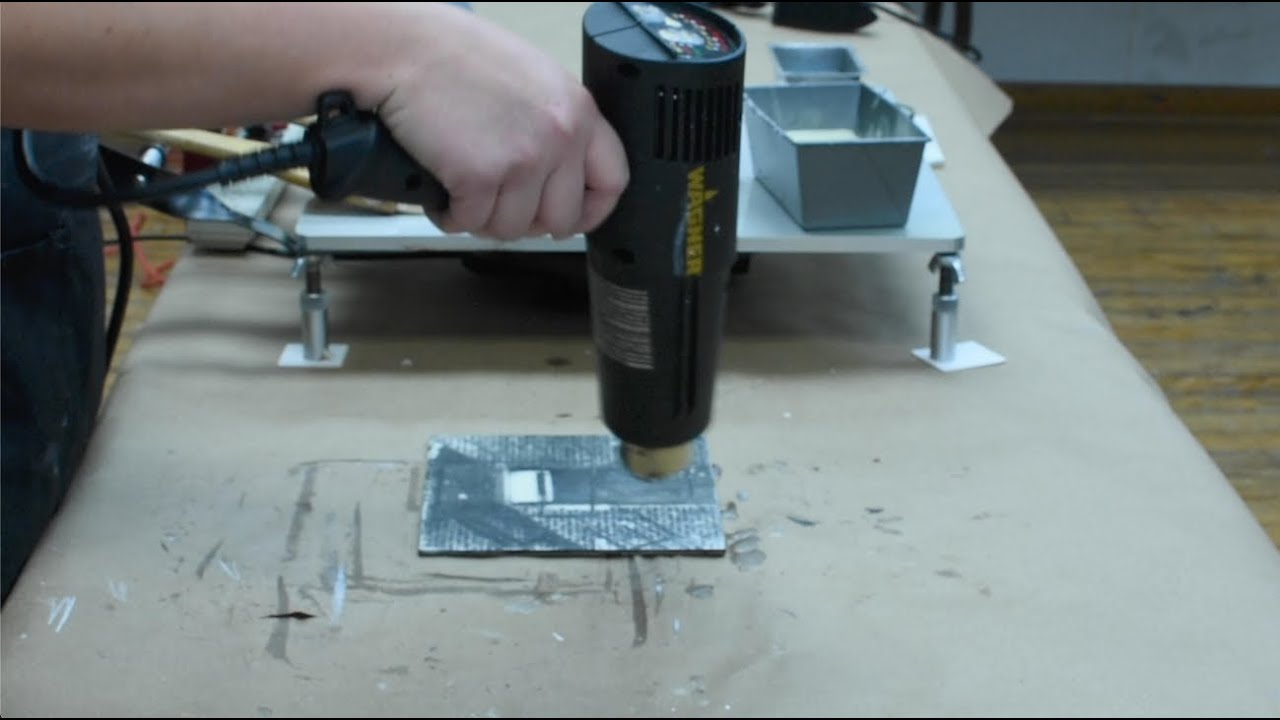 Exploring a few methods for image transfers on encaustic
