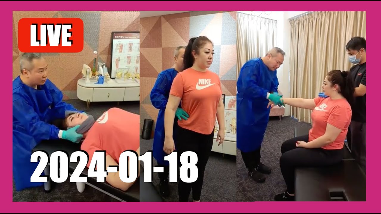 Chris Leong adjust for  Neck, Knee, Hips and Lower Back Problems
