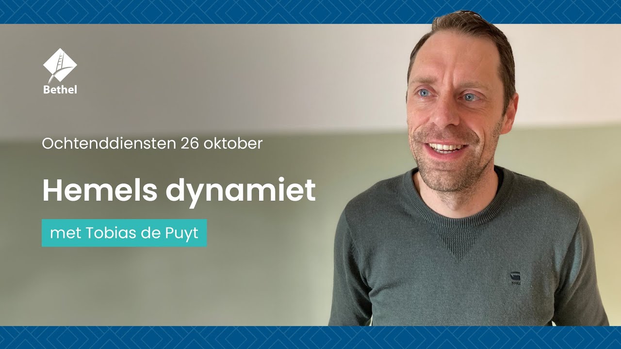 Kerkdienst vanuit de Vrije Baptistengemeente Bethel - 11.30 uur - 26 oktober 2025