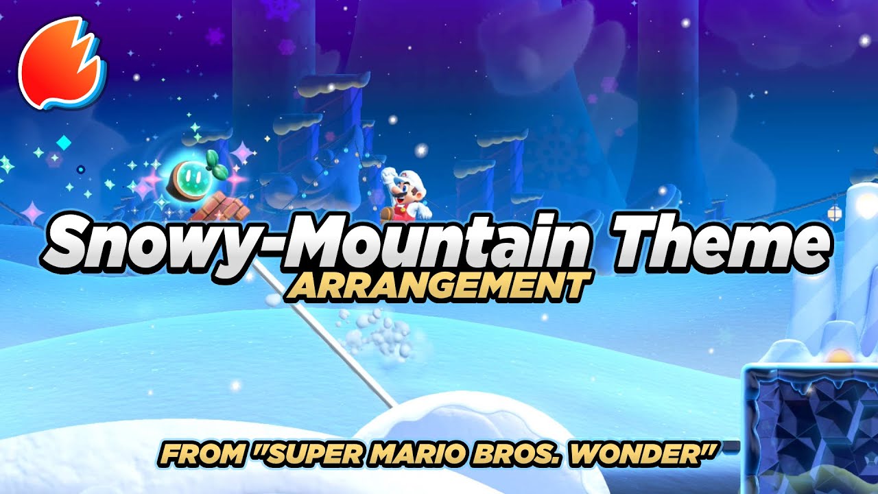 Snowy-Mountain Theme: Orchestral Arrangement ★ Super Mario Bros. Wonder