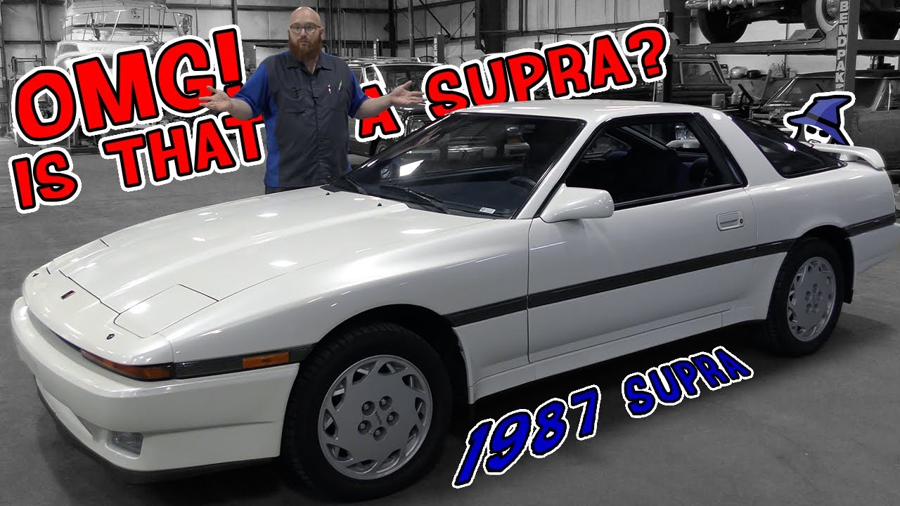 OMG! Is that a Supra in the CAR WIZARD's shop? Rare to see this reliable sports car in the shop