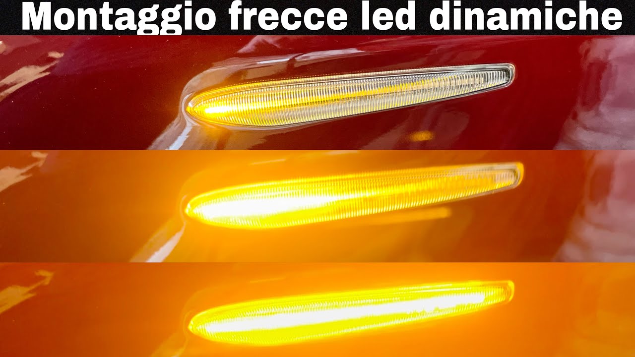 Montaggio frecce led dinamiche Alfa Romeo 159/Brera/Spider