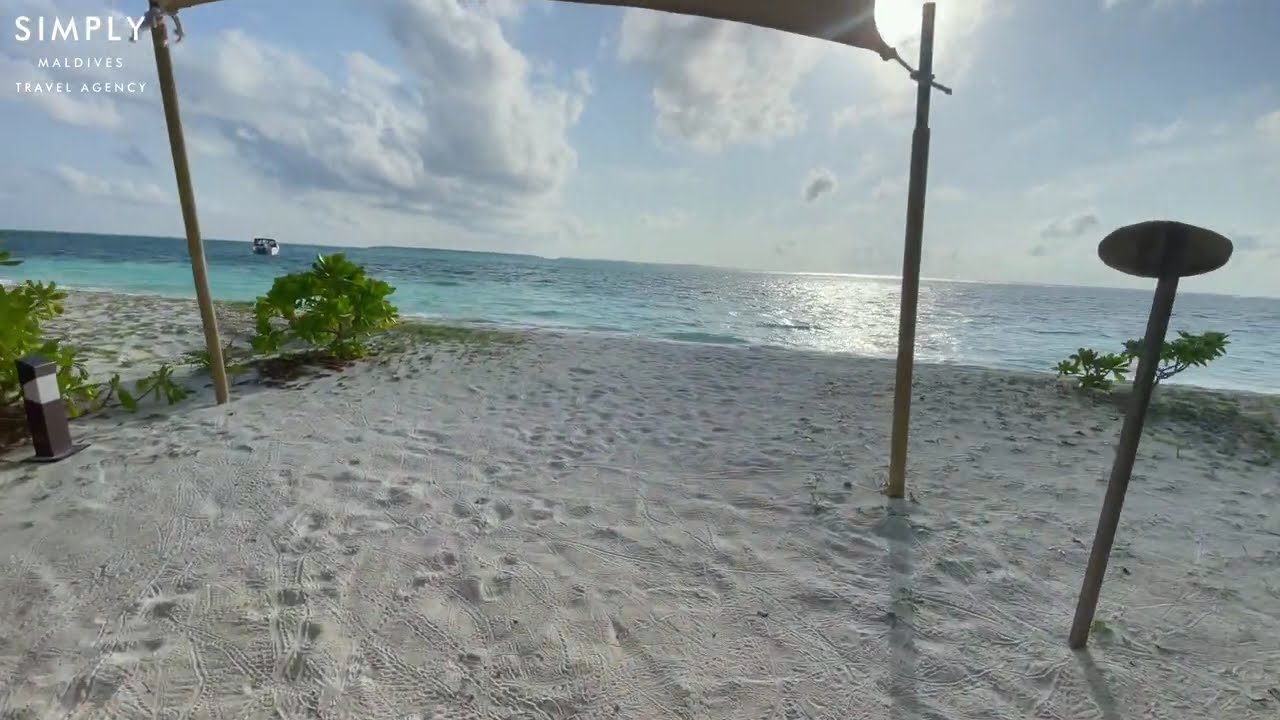 Hideaway Beach Resort Maldives - Deluxe Sunset Beach Villa with Pool walk- through