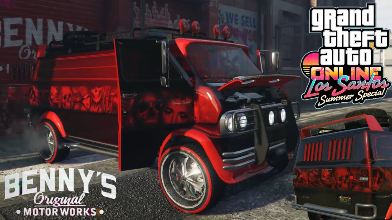 YOUGA CLASSIC 4X4 CUSTOM BENNY'S GTA ONLINE . GTA 5 DLC VEHICLE CUSTOMIZATION BRAVADO YOUGA CLASSIC