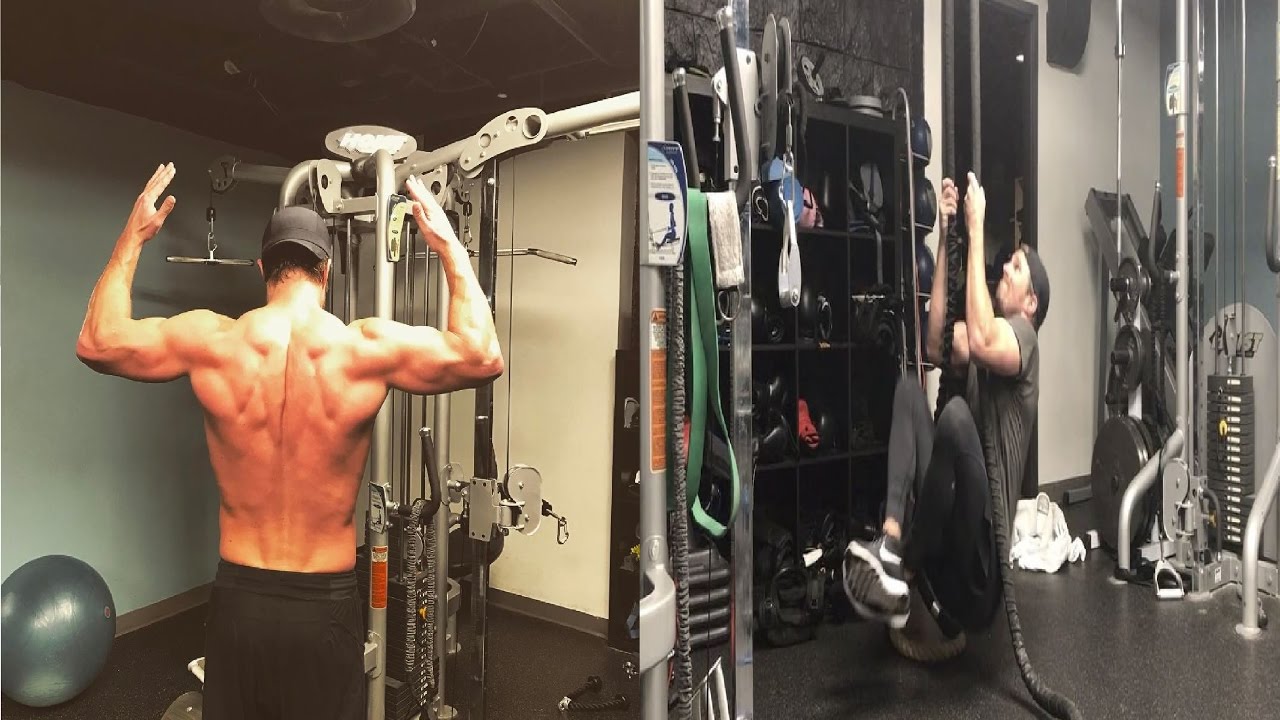Stephen Amell training 2017 American Ninja Warrior & Arrow season 5