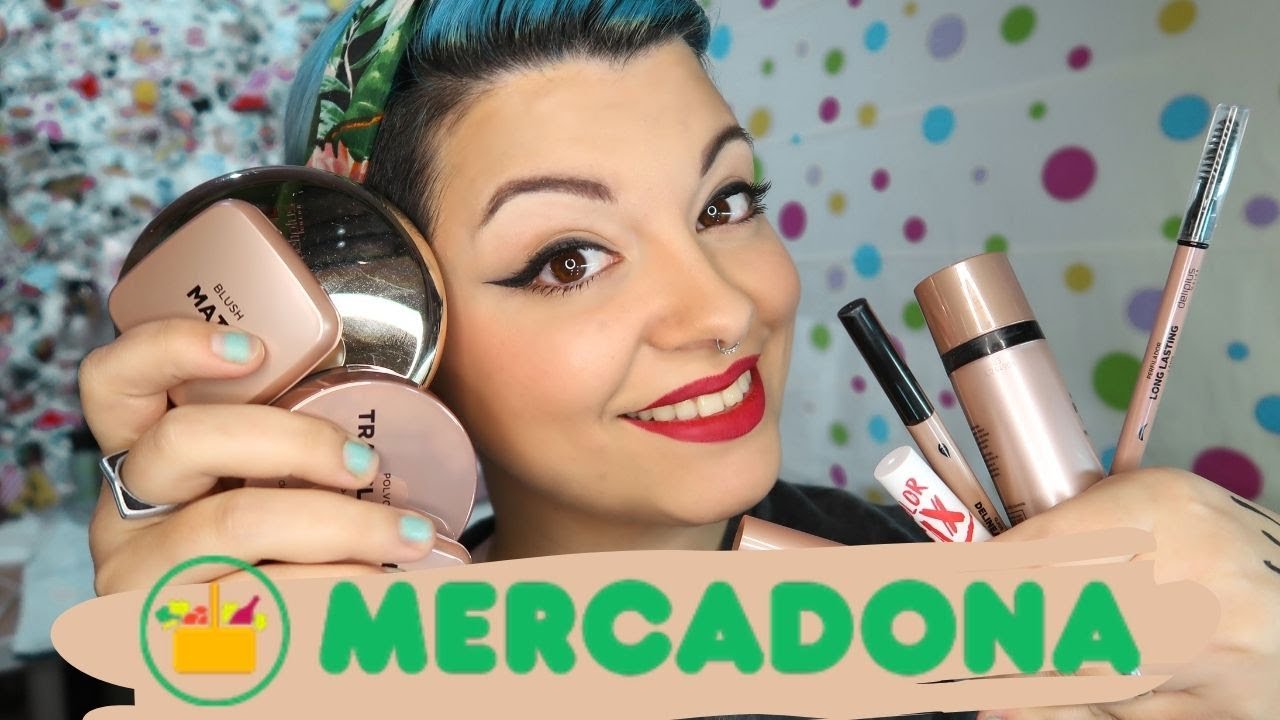 Probando el maquillaje de MERCADONA Low cost | Review + algún truquito!