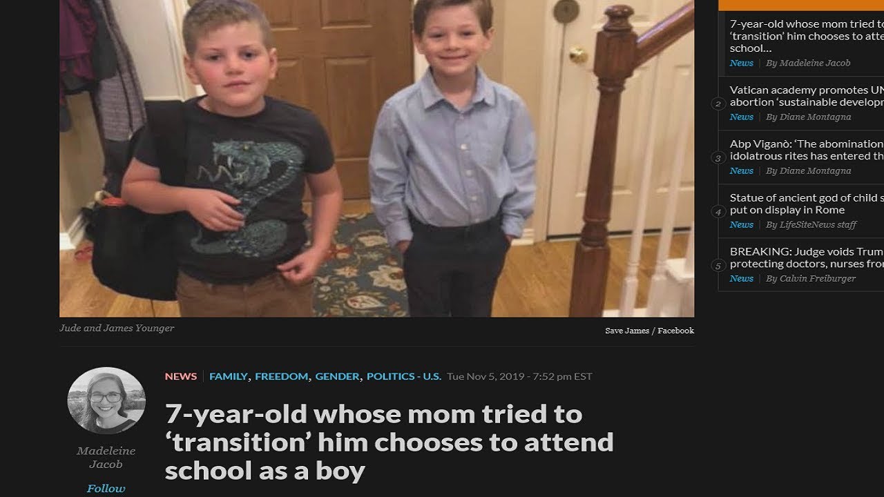 James Younger Chooses to Attend School as a Boy