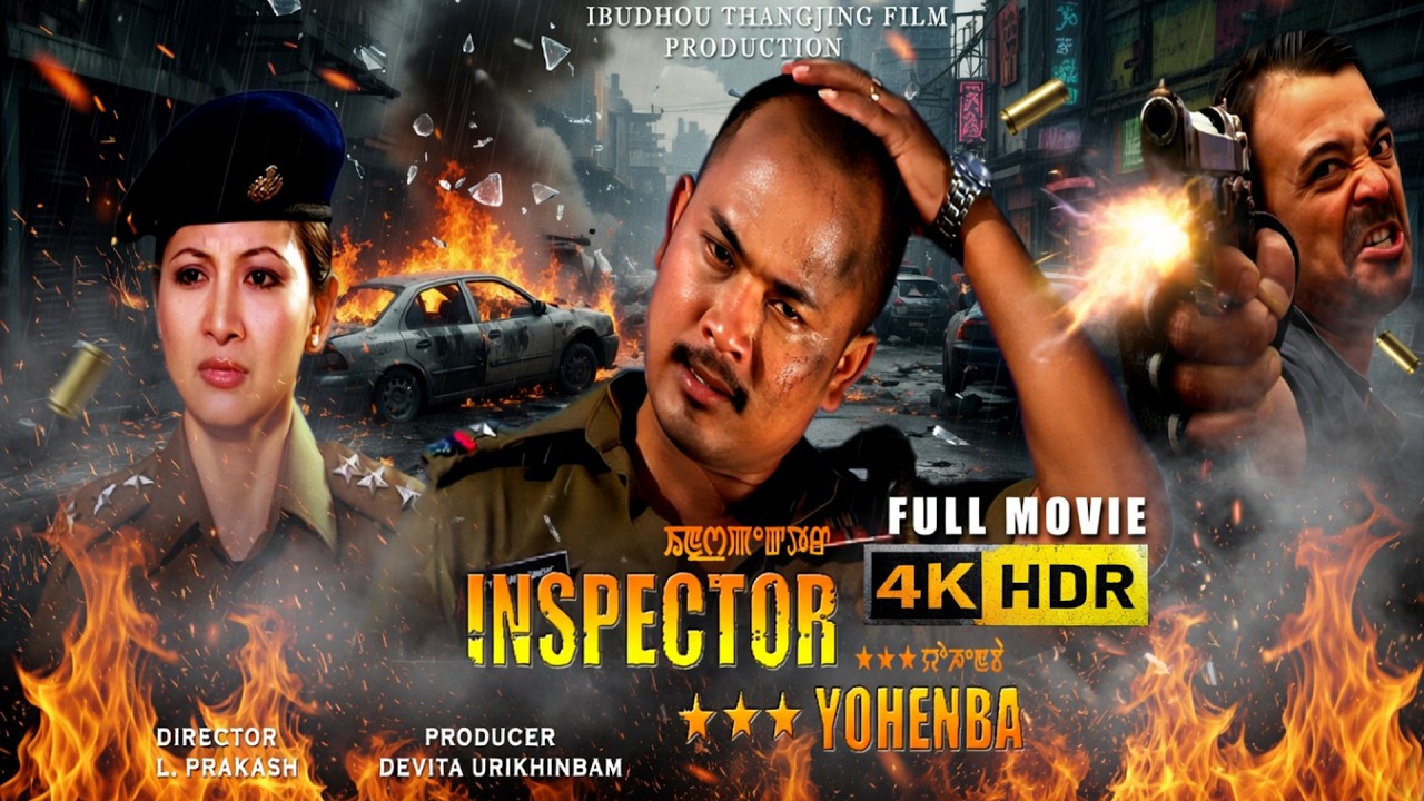 Inspector Yohenba 1 || Kaiku Rajkumar || Devita Urikhinbam || Ratan Lai || Manipuri Full Film