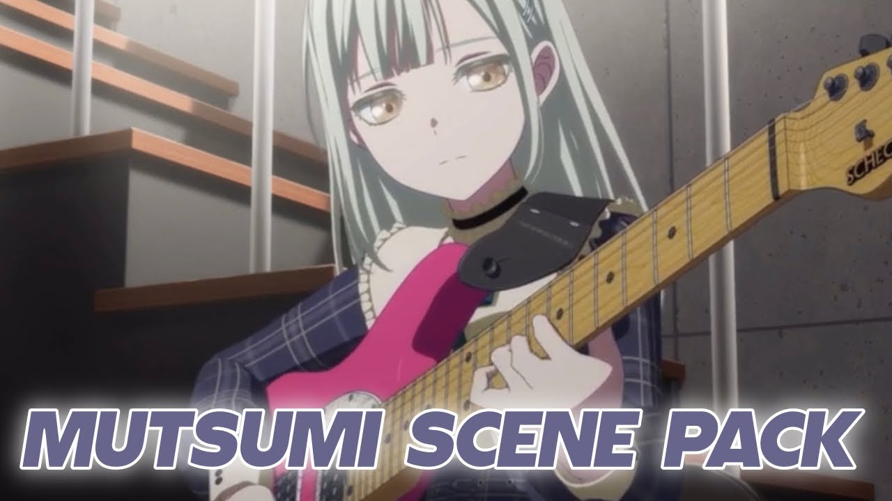 ❀Mutsumi Wakaba scenepack❀All moments from MyGo anime