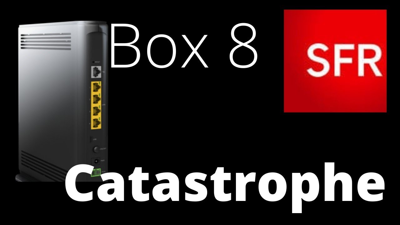 test fibre SFR et SFR box 8 | le matériel est bien mais le réseau est une catastrophe