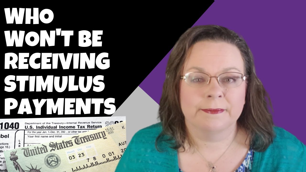 WE'RE NOT GETTING A STIMULUS PAYMENT AND HERE'S WHY