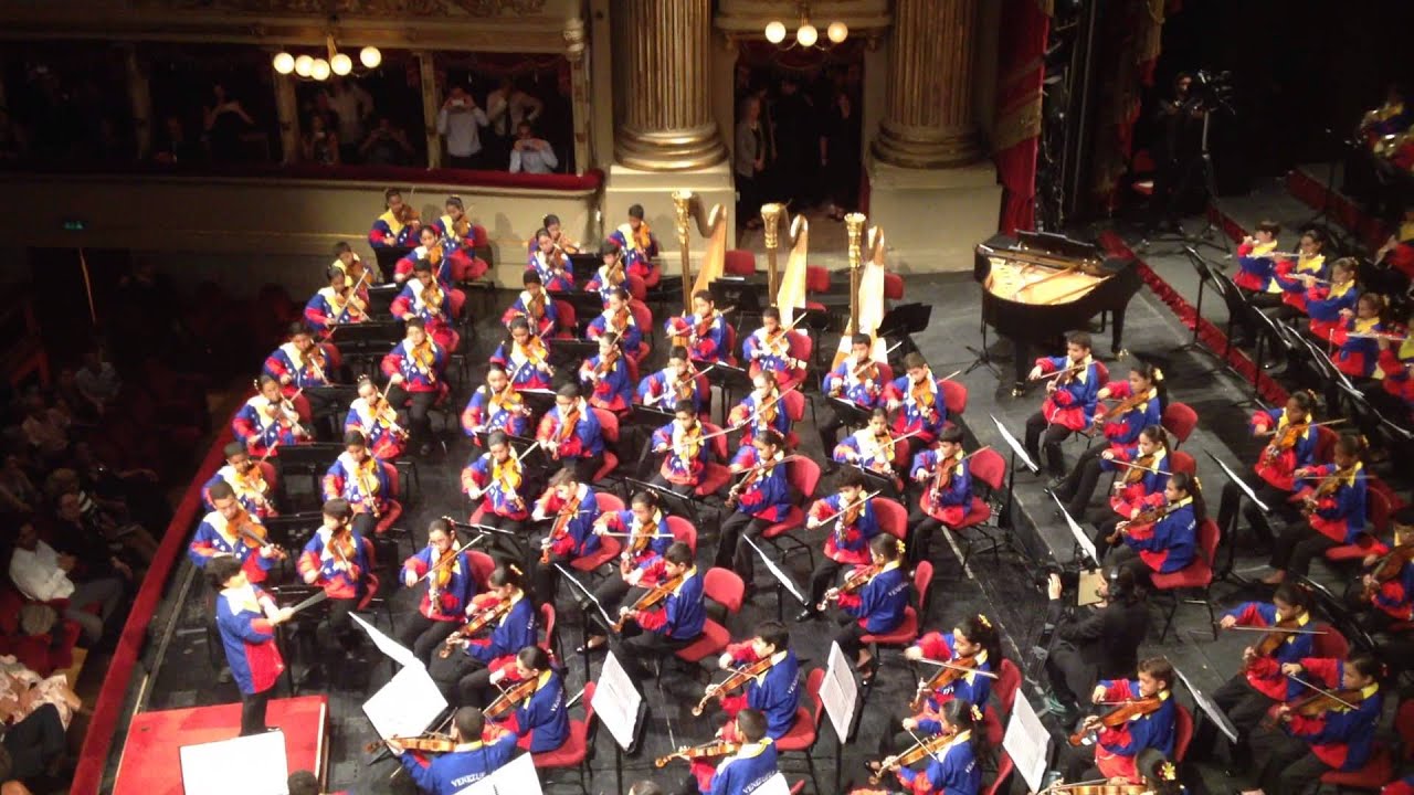ORCHESTRA SINFONICA NATIONAL INFANTIL de VENEZUELA - OUVERTURE GUGLIELMO TELL