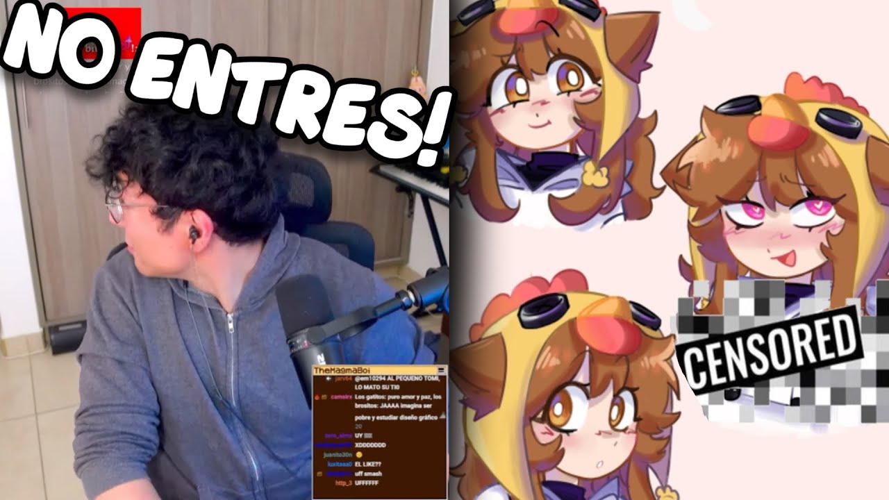 Themagmaboi Casi lo descubren mirando CapitanaGata😨