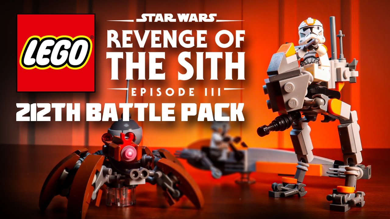 I Made A LEGO 212th Battle Pack Set!