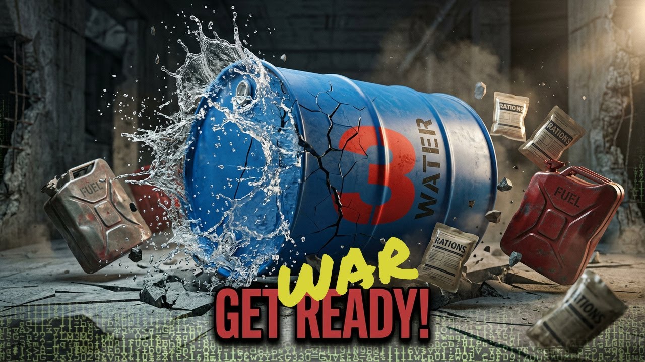 How To Prepare for Imminent War - PART 3: Fuel, Food & Water
