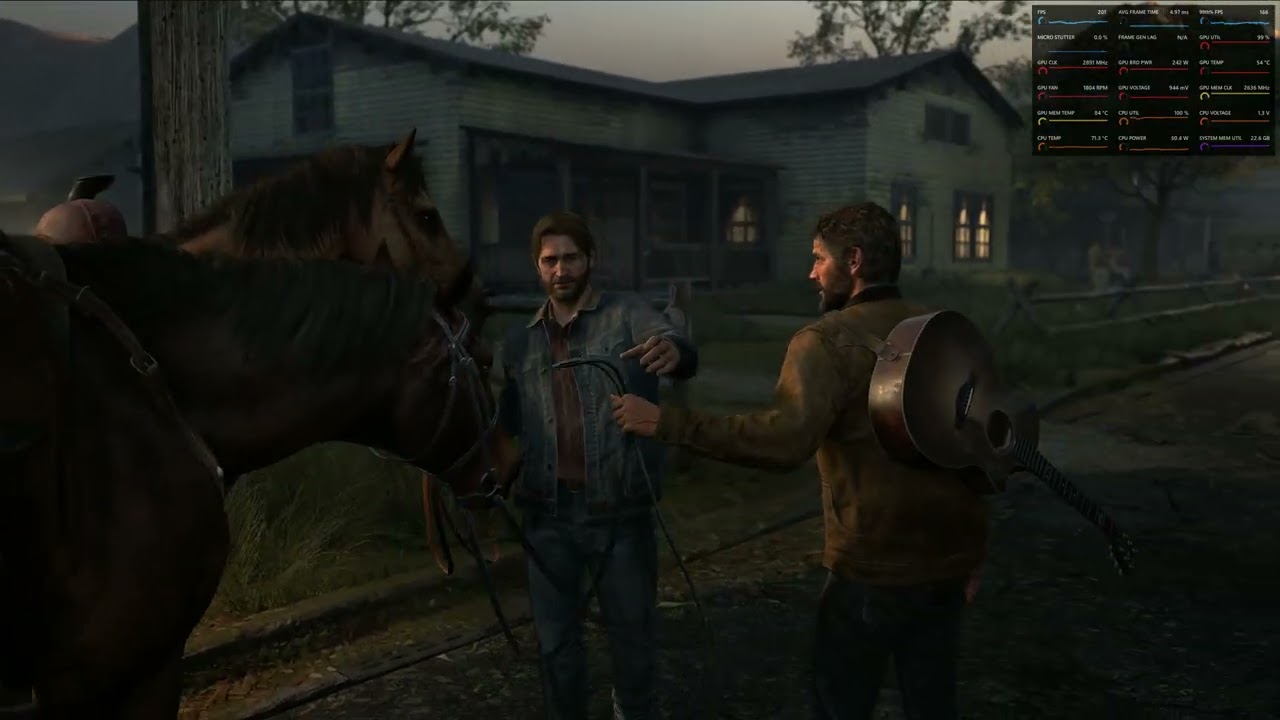 The Last of Us Part II Remastered - 1440p Gameplay