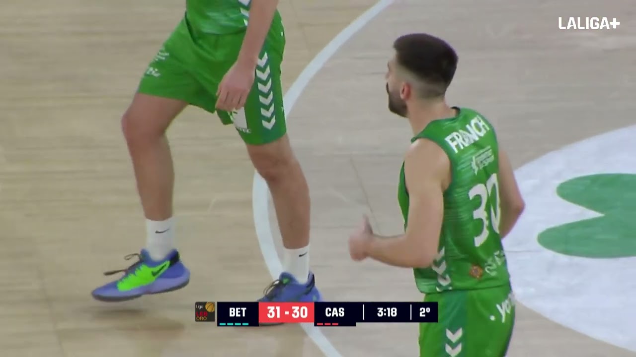 RESUMEN LEBORO REAL BETIS BALONCESTO 98 vs AMICS CASTELLÓ 77   02 febrero 2024