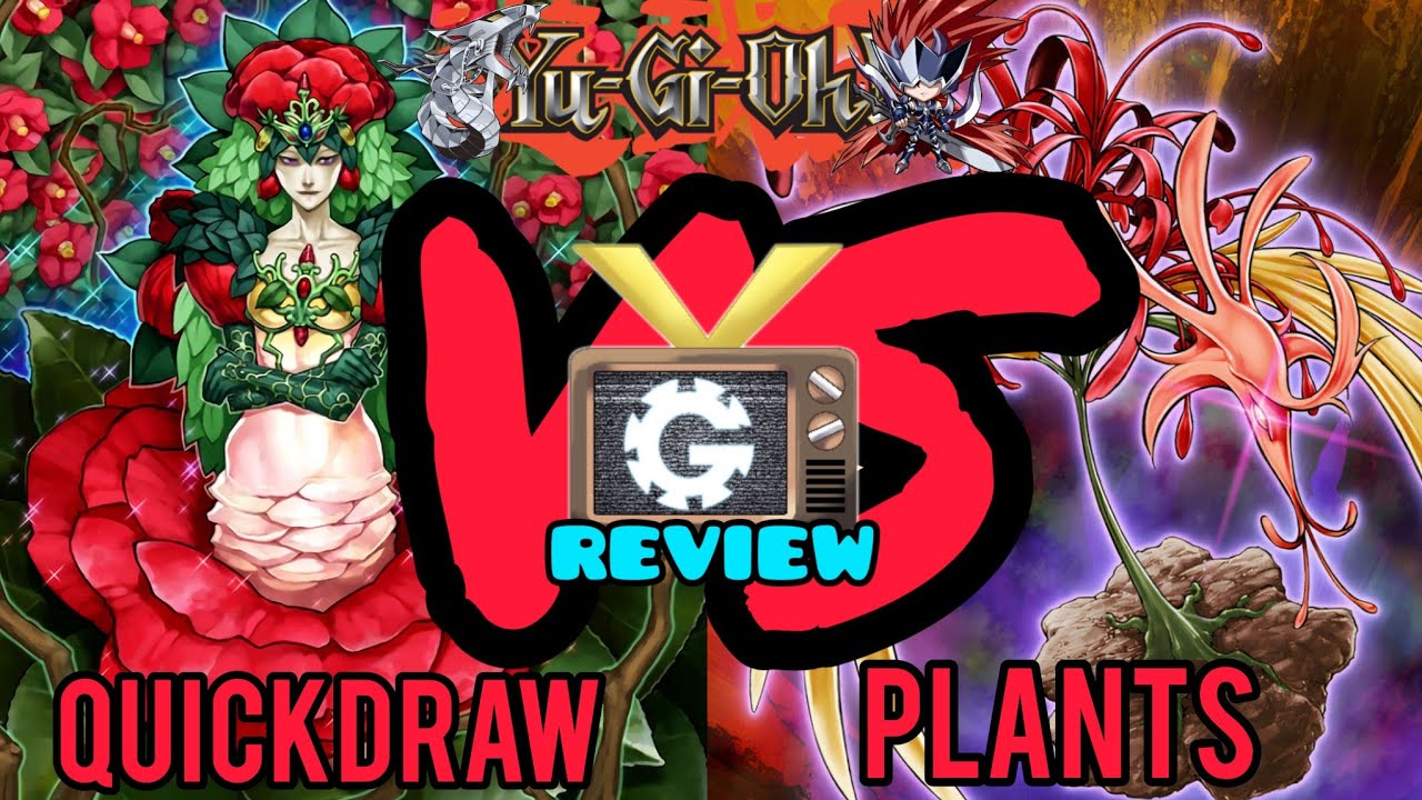 Intense! Yu-Gi-Oh! Edison Format Match Duel: Game Analysis & Tips | QuickDraw VS Plants | DB Rated