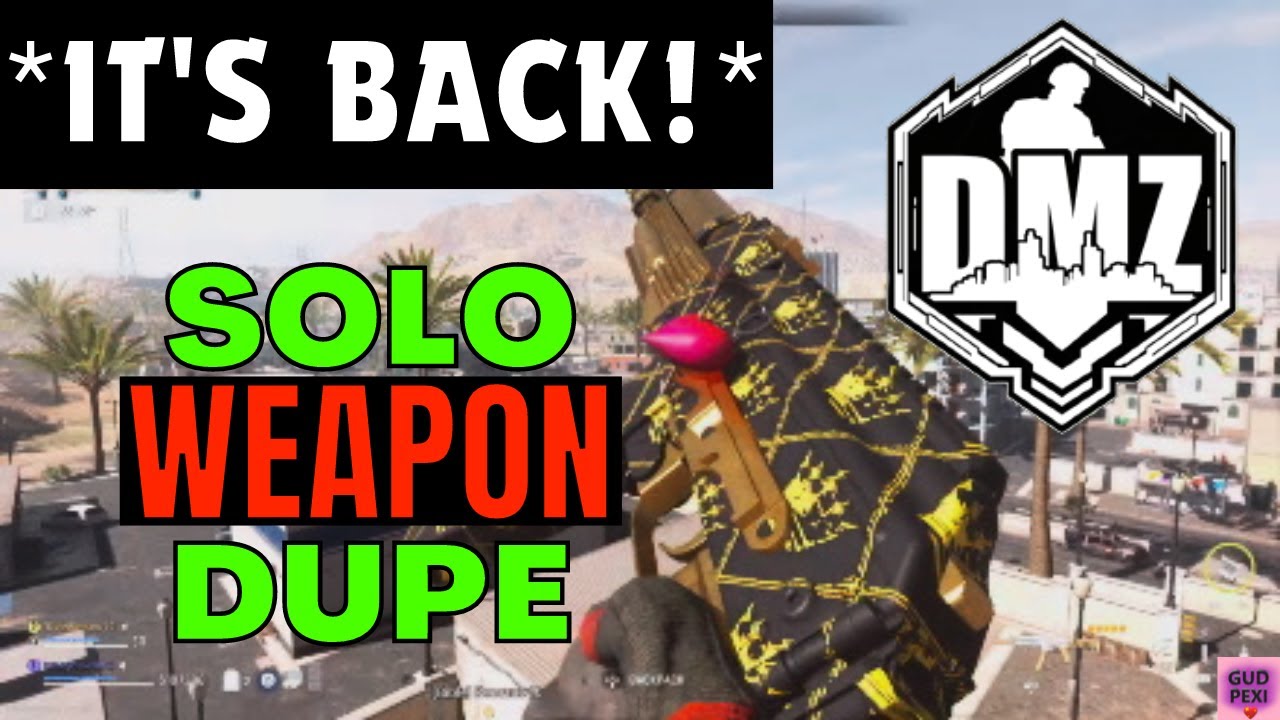 *NEW* DMZ SOLO WEAPON DUPLICATION GLITCH! (SEASON 4 WEAPON DUPE!) DMZ/MODERN WARFARE 2 GLITCHES