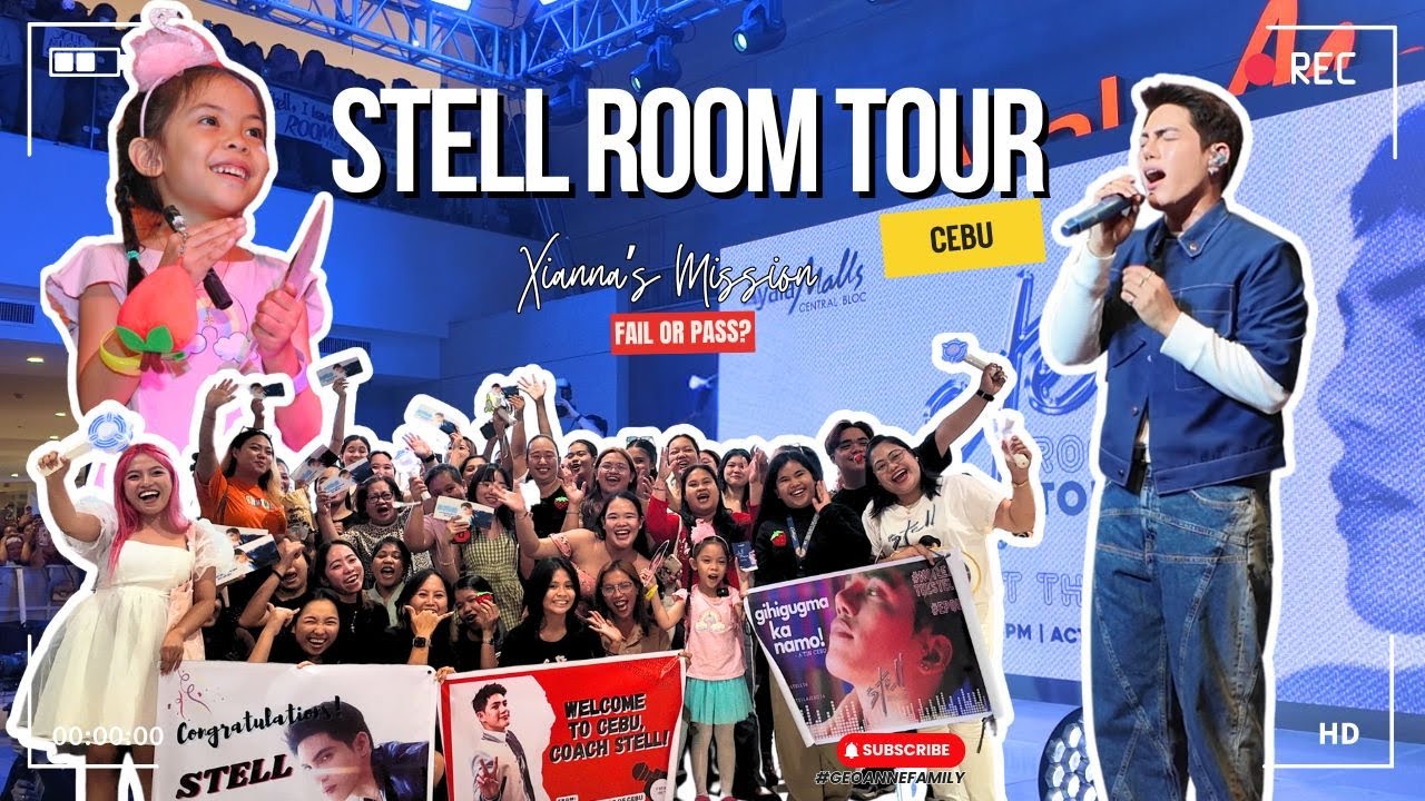 Vlog # 14 - Xianna's Mission for Stell's Room Tour in Cebu!