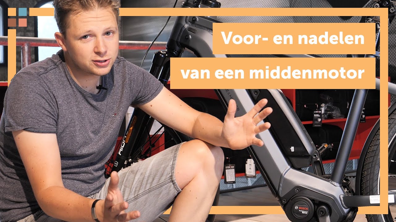 Een e-bike middenmotor, wat zijn de voordelen en wat zijn de nadelen?