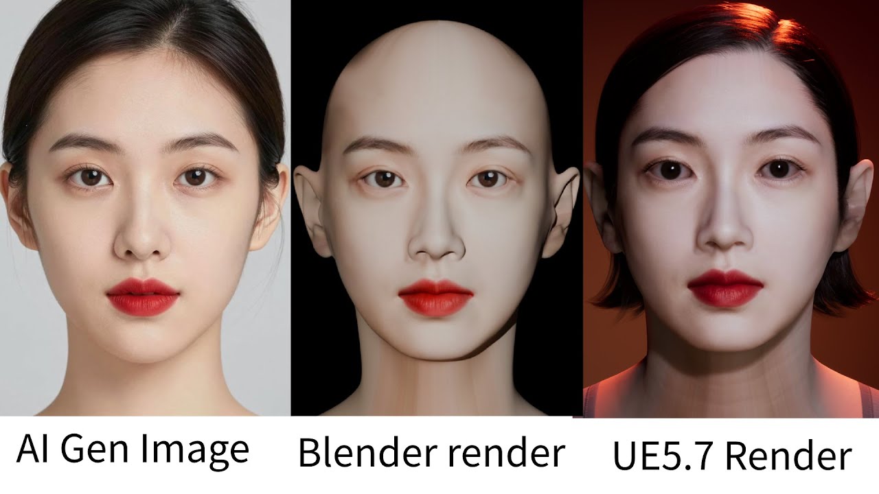MetahumanModelerPro:Convert AI-Generated Single Image To Metahuman Tutorial