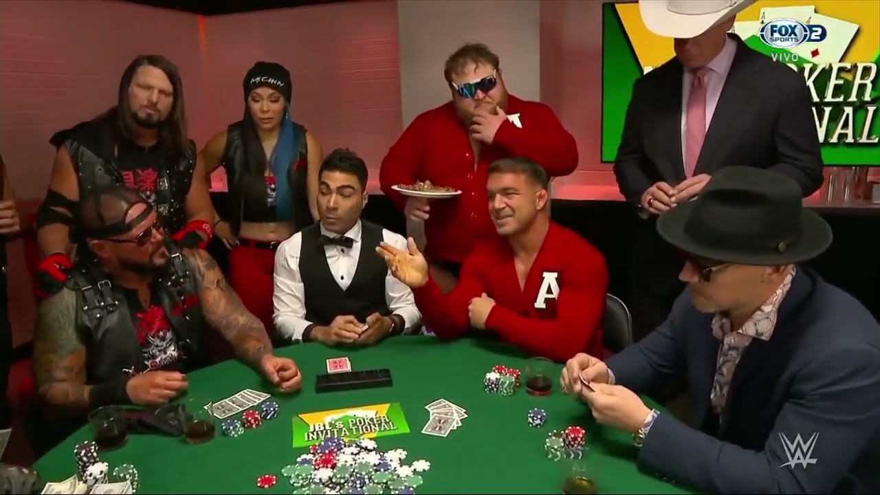 Dexter Lumis amenaza a Baron Corbin en juego de Poker - WWE RAW 5 de Diciembre 2022 Español Latino