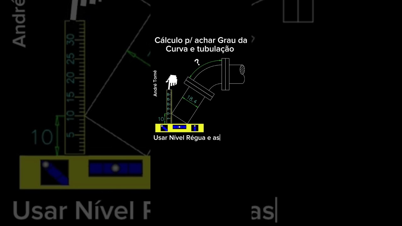 C&aacute;lculo p/ achar Grau em Tubula&ccedil;&atilde;o. # Tubula&ccedil;&atilde;o Industrial # Caldeiraria # Manuten&ccedil;&atilde;o Industrial #