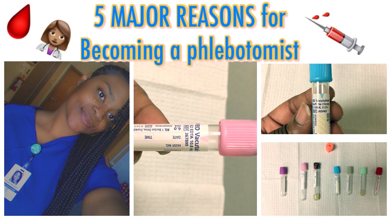 5 MAJOR REASONS on why you should become a phlebotomist 2020 💉 All the tea ☕️ 🐸 Pros & Cons