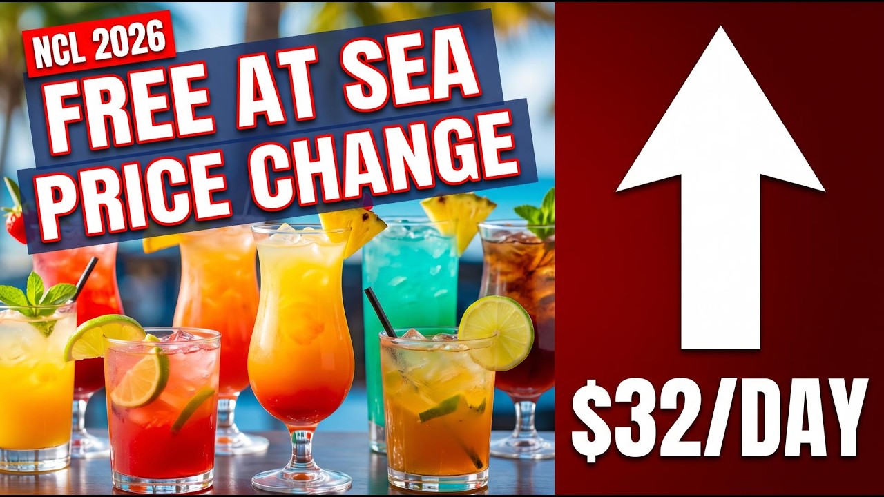 NCL Free at Sea: НОВОЕ повышение цен в 2026 году | Уже сейчас!