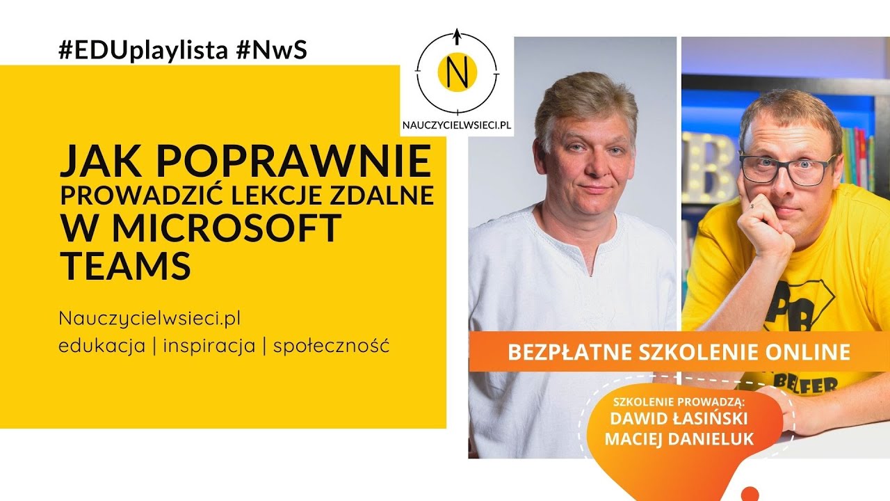 Jak poprawnie prowadzić lekcje zdalne w Microsoft Teams
