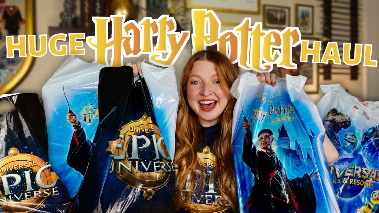 HUGE EPIC UNIVERSE HARRY POTTER HAUL