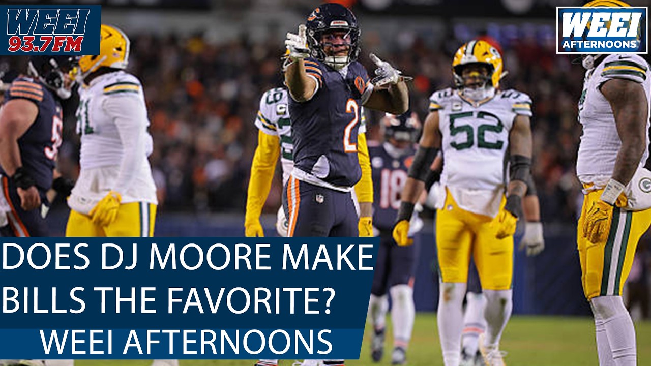 Does DJ Moore make the Bills the favorites in the AFC next season? | WEEI Afternoons