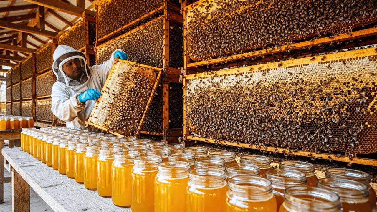 Honey Factory Process: How They Produce Millions of Liters