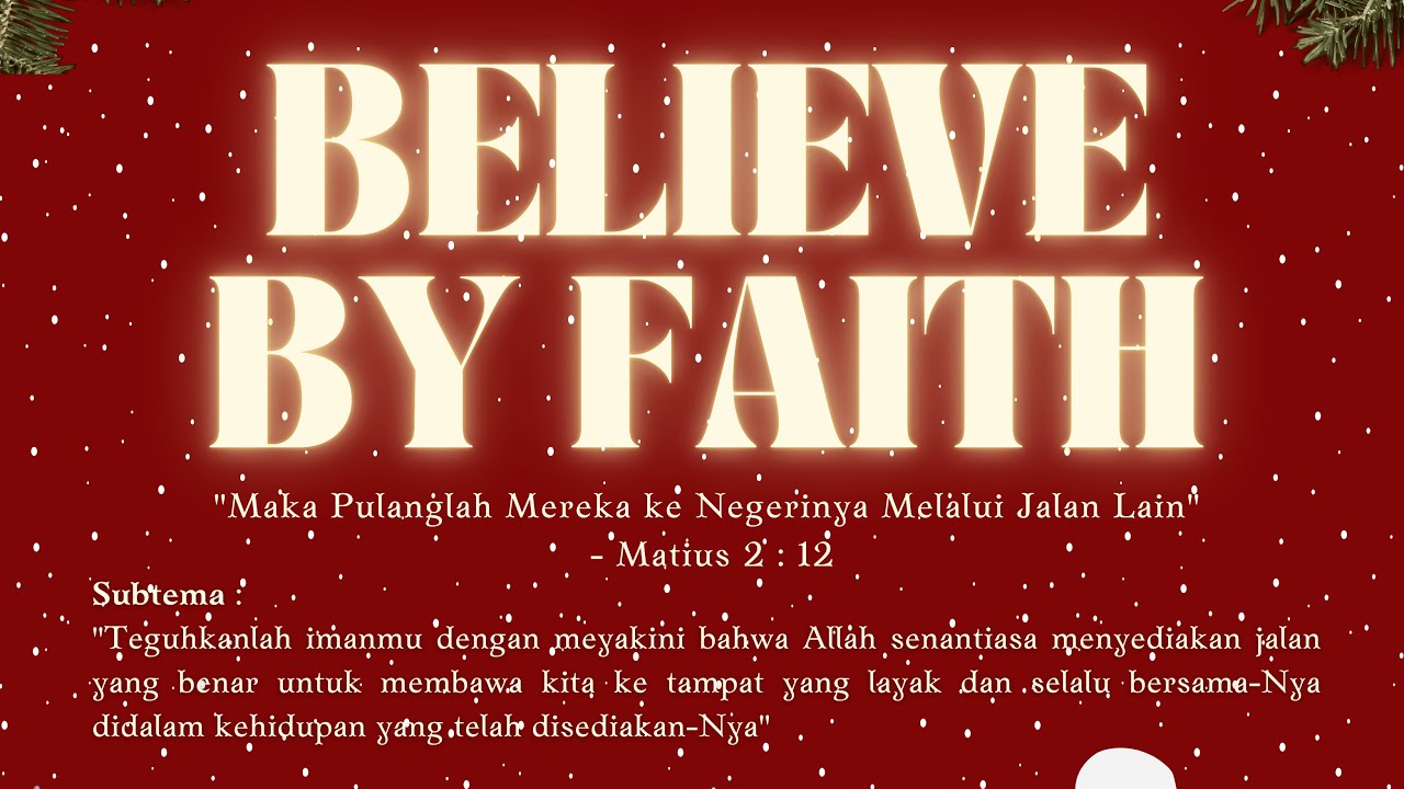 Ibadah Natal Remaja Naposo HKBP Palembang 2022 II 17 Desember 2022