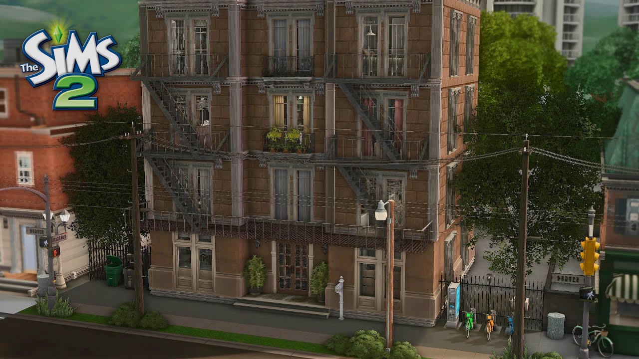 Chelsea Apartments I The Sims 2 Speed Build I Custom Content