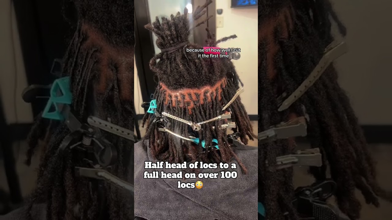 from hightop to full head #locs #freeformlocs #dreads