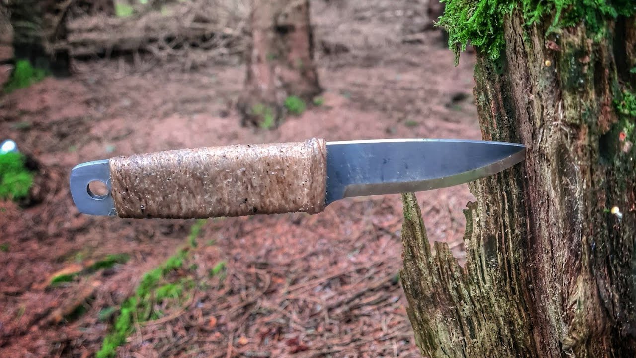 Rob Evans Full Tang Puukko (Primitive Finish)