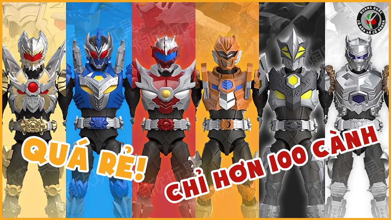 Full Set Siêu Phẩm Mô Hình Anh Hùng Trái Đất - Katrox Armor Hero