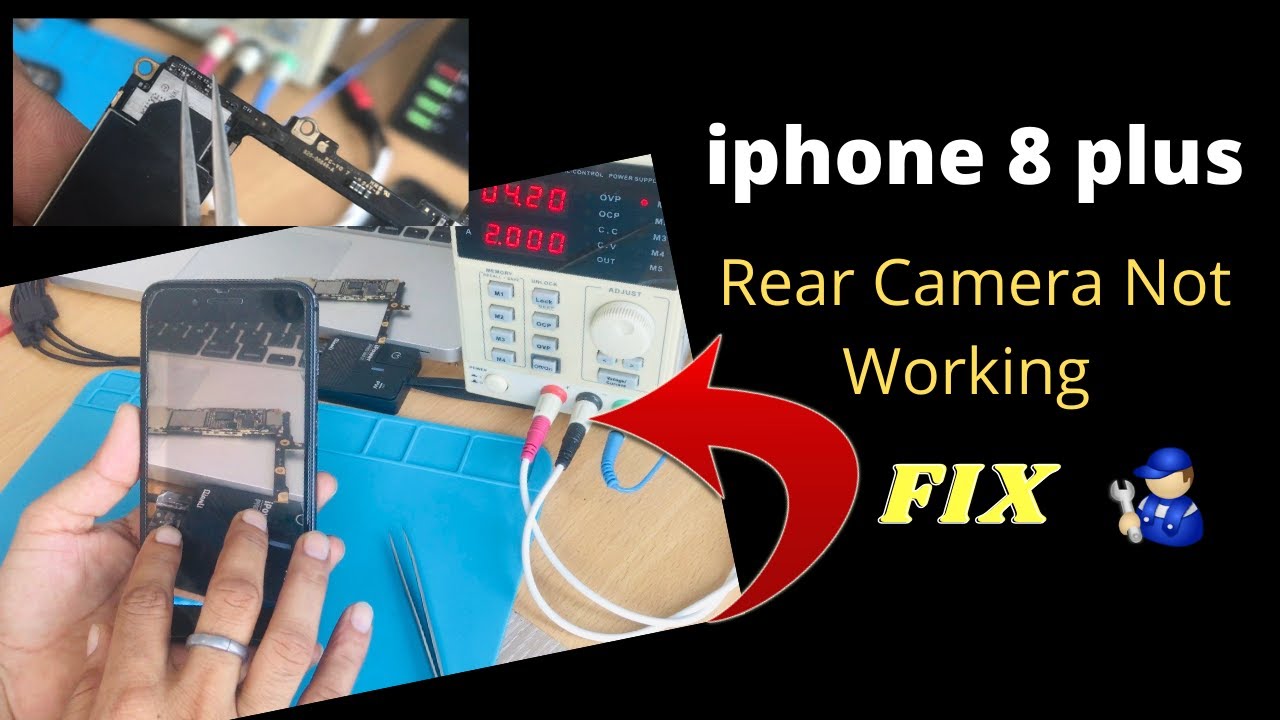 iphone 8 plus back camera not working fix!rear camera 1x not working fix