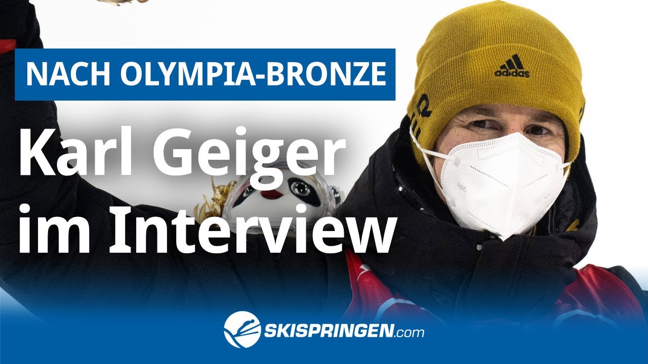 Nach Olympia-Bronze in Peking: Karl Geiger im Interview