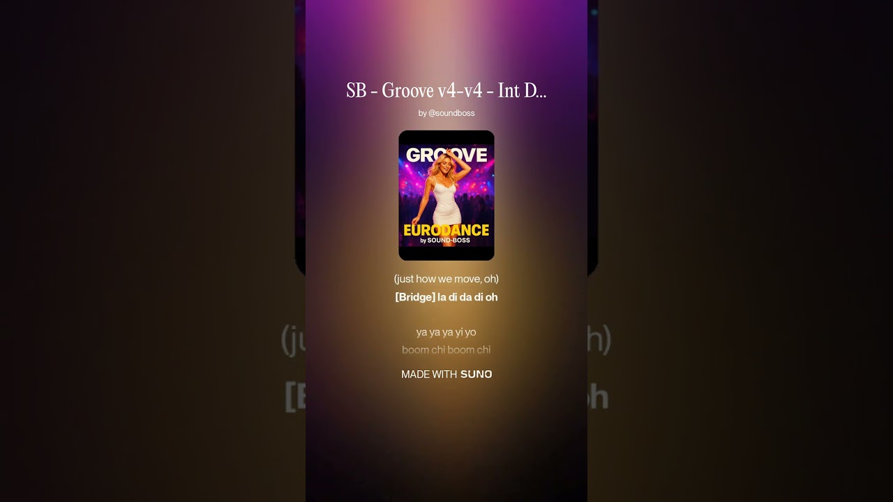 SB   Groove v4 v4   Int Dance