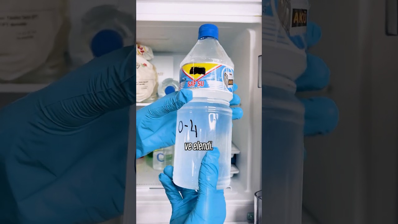 ANİDEN BUZ OLAN SU YAPIMI 💧🧊