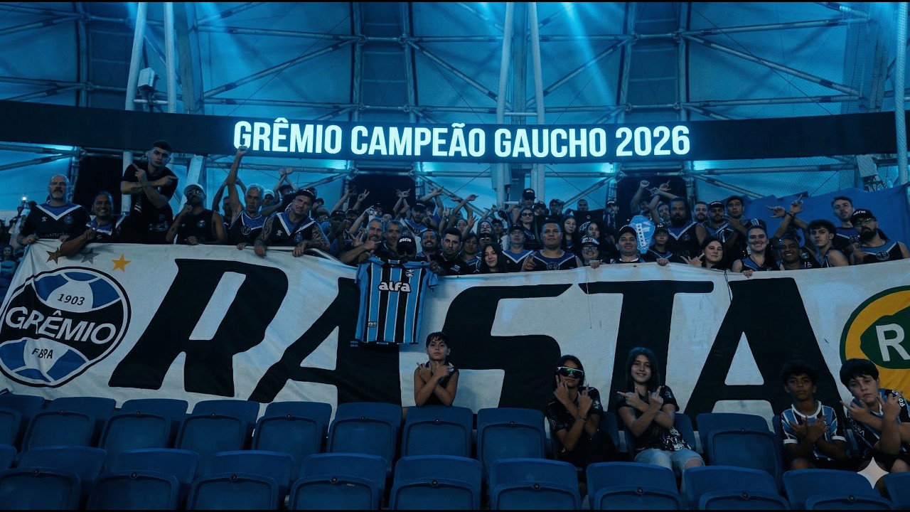 BASTIDORES QUE TU NUNCA VIU !!!AQUI É GRÊMIO!!! #campeão #gaucho #2026 #grenal