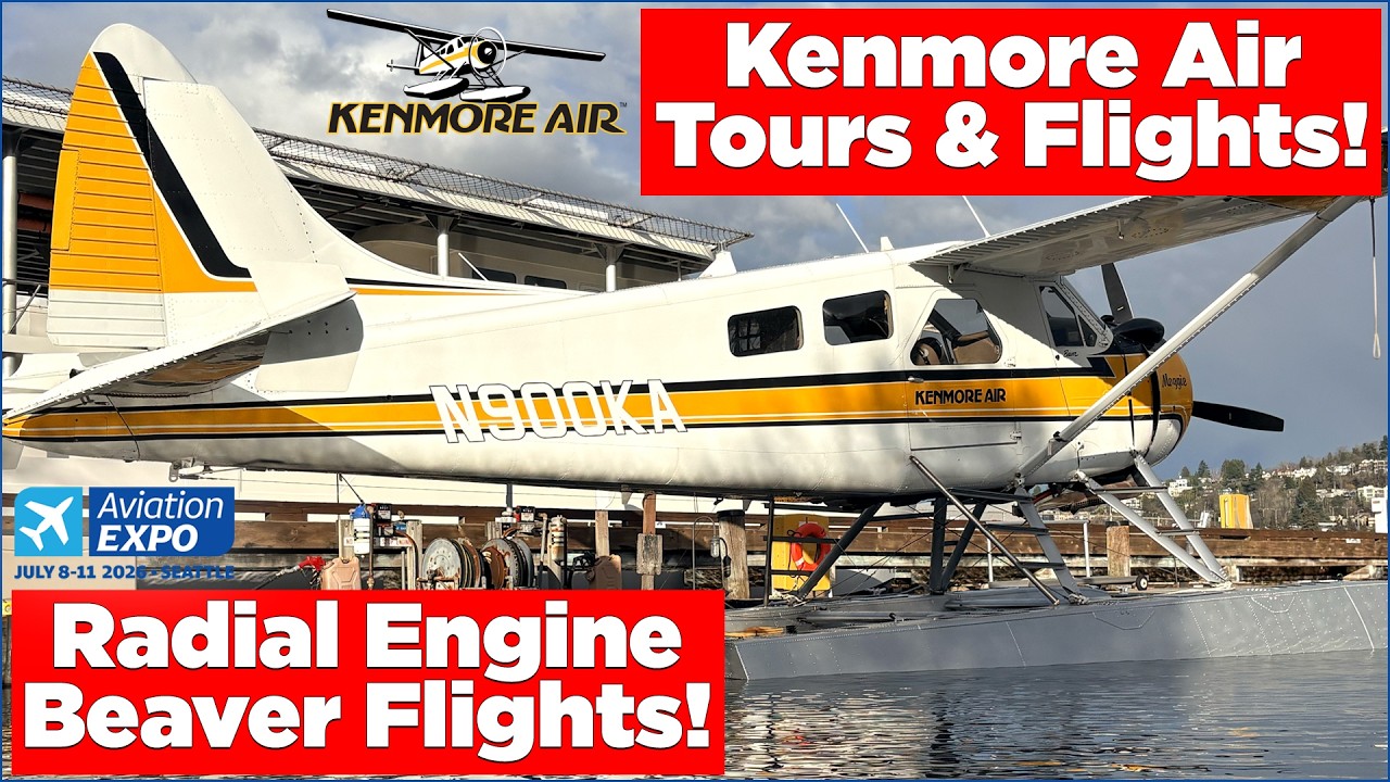 Компания Kenmore Air Tours/Flights на выставке Aviation Expo 2026 SEA! *Не пропустите!*