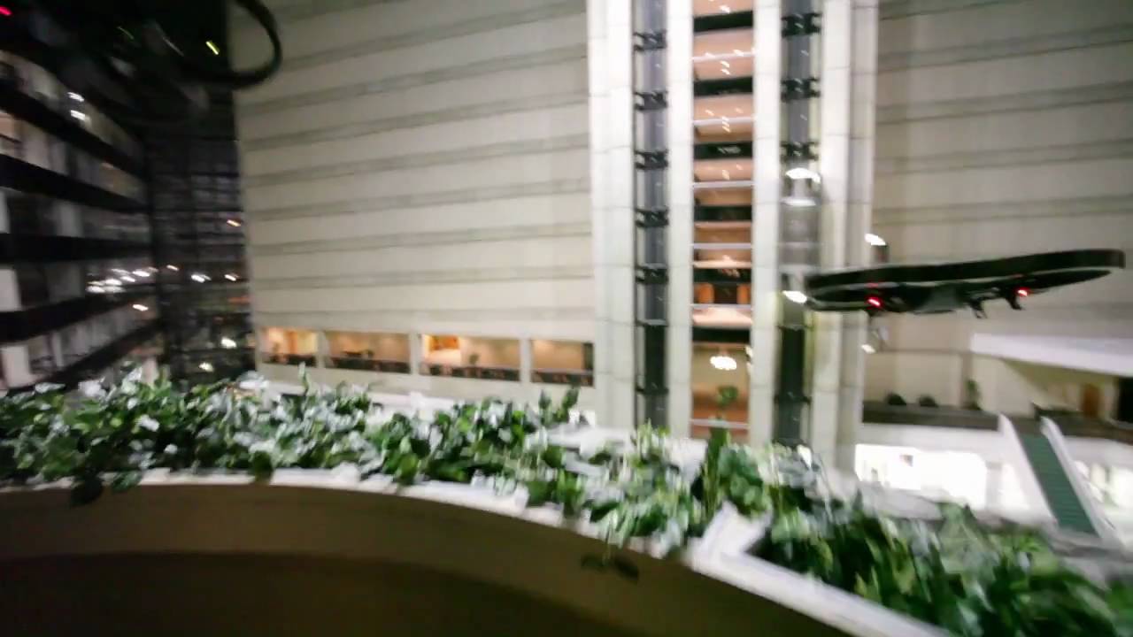 AR.Drone Midnight Flight From 6th Floor