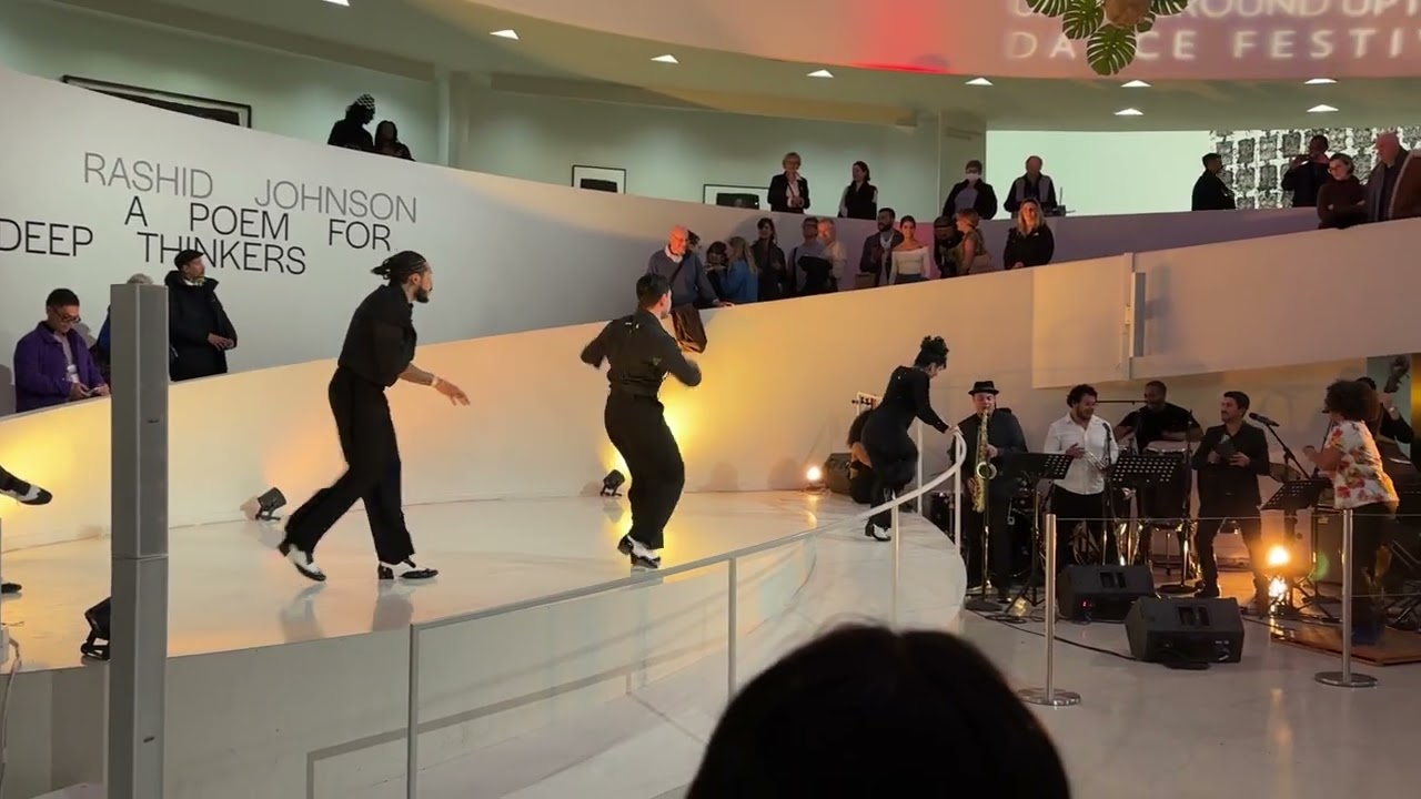 IMG 4152 Margaret Batiuchok filming 4 Sekou McMiller at Guggenheim Works & Process 1.12.26