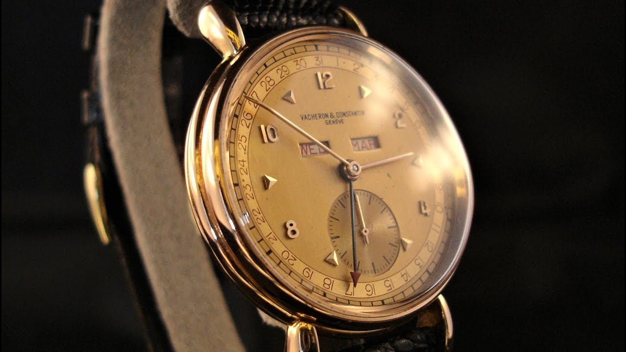 Vacheron & Constantin Triple Calendar Cal 485, circa 1942