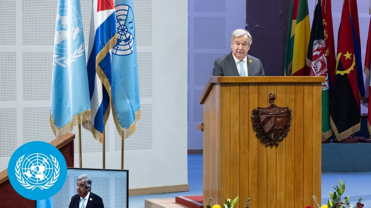 UN Chief's Address at G-77 Summit: Pressing Global Concerns |  United Nations